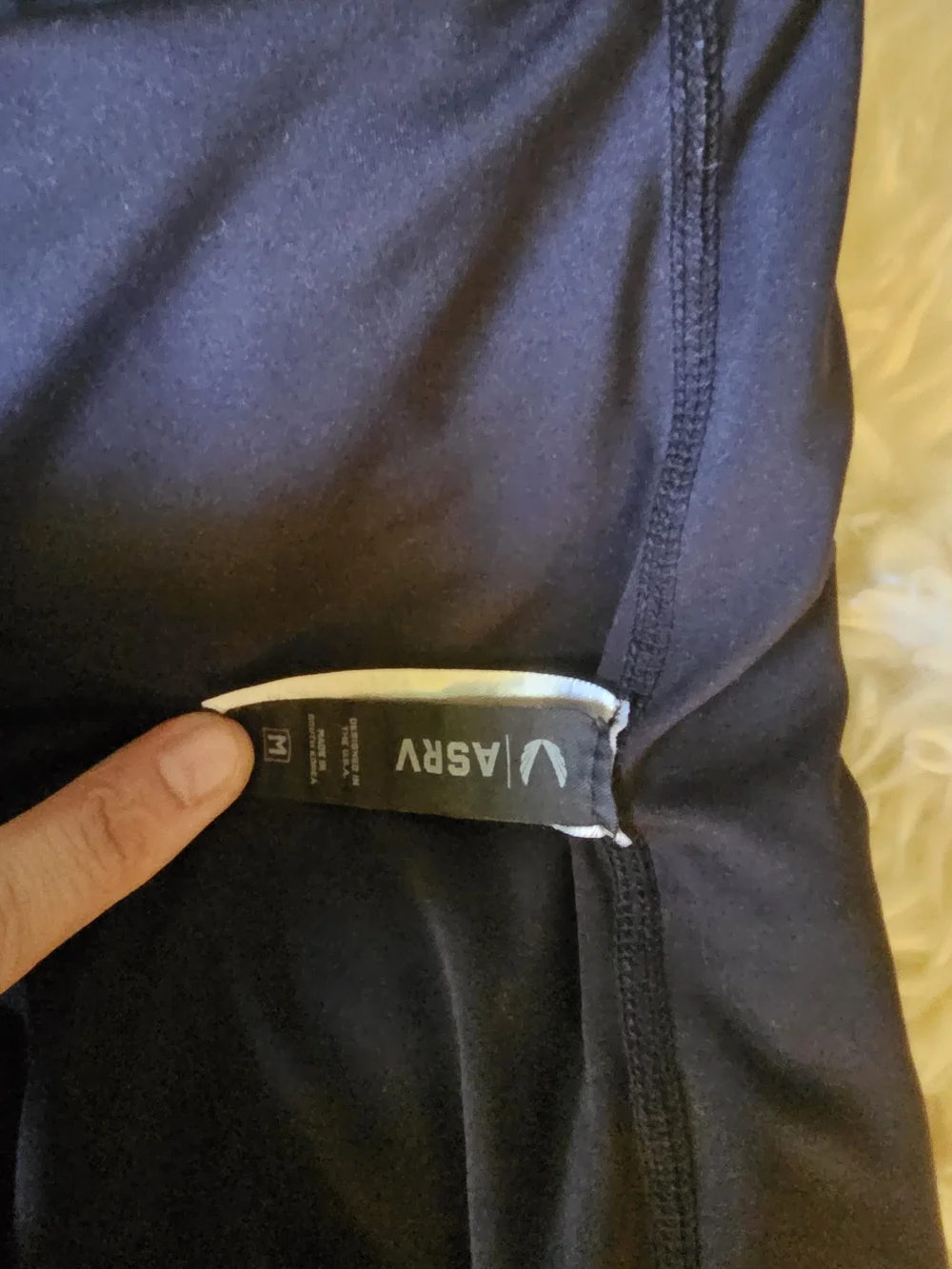 ASRV Men's Black Performance Training Shorts- Medium